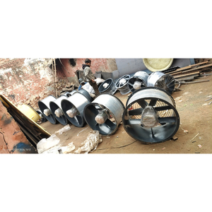 พัดลมติดผนังอุตสาหกรรม ใบพัดอลูมิเนียม แรงลมสูง พัดลมระบายอากาศ มอเตอร์ทองแดง ทนทาน ใช้งานหนัก - Product Image 3