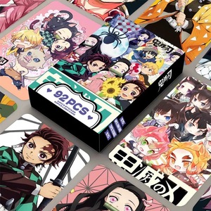 92PCS/CAJA, Detective Dandadaned de Dibujos Animados, 60PCS Tarjetas <span class=keywords><strong>Lomo</strong></span>, 32PCS Pegatinas, Accesorios de Cosplay, Tarjetas de Anime de Papel - Product Image 3