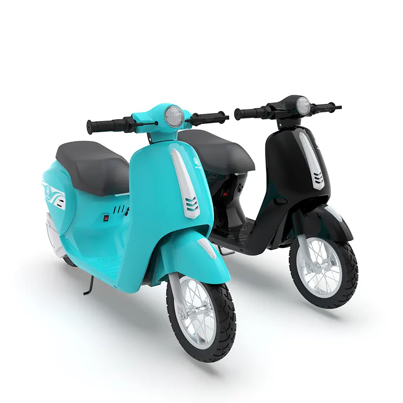 Pocket Mod Miniature Euro 24V Electric Kids Ride On Retro vespa electric scooter for kids