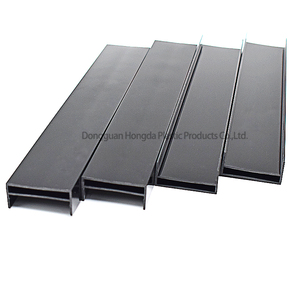 Prix d'usine, tubes carrés/rectangulaires en <span class=keywords><strong>PVC</strong></span>/ABS/HDPE sur mesure, extrusion plastique, profil <span class=keywords><strong>PVC</strong></span> carré - Product Image 6