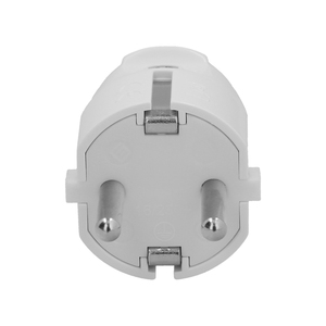 Spina Schuko a 2 Poli con Messa a Terra 16 Ampere Bianca - Product Image 4