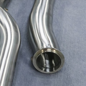 Custom Stainless Steel Downpipe Auto Diameter Reducing Exhaust Pipe for BMW M3M4 S58 3.0T One-piece Mandrel Bent - Product Image 5