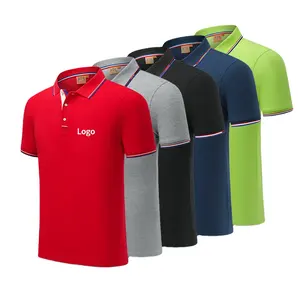 사용자 정의 청소년 자수 로고 일반 골프 빈 t 셔츠, 사용자 정의 하이 퀄리티 핫셀 골프 셔츠 80 면 골프 셔츠