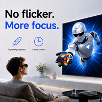Écran LED 3D passif polarisé immersif Bestar à pas fin 4K avec effets de profondeur éclatants pour les espaces de démonstration d'entreprise