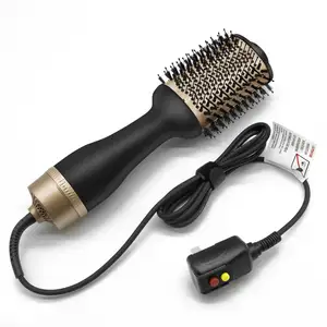 2023 Comb Hot Air Brush Hair Dryer Hair Blow Dryer Straightener Brush