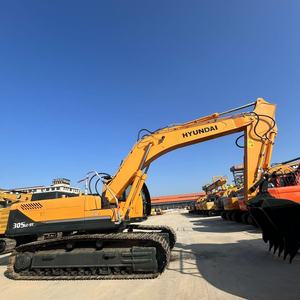 Excavadora de orugas Hyundai 305LC-9T 30Ton usada con motor diésel modelo 2019 uso de construcción buena calidad para el informe proporcionado - Product Image 5