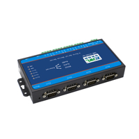 Passerelle industrielle série vers Ethernet, 4 ports RS232/422/485, double ports Ethernet, prise en charge des protocoles Modbus RTU/TCP MQTT, alimentation DC 9-36V