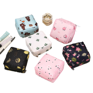 <span class=keywords><strong>Sac</strong></span> de <span class=keywords><strong>rangement</strong></span> pour serviettes hygiéniques Joyway, grande capacité, mignon, dessin animé, pour filles, <span class=keywords><strong>sac</strong></span> de voyage portable pour filles - Product Image 1