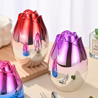 Ensemble de cuillères et fourchettes fantaisie en forme d'œuf, en acier inoxydable, petites cuillères à expresso dans l'œuf