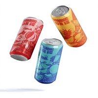 Étiquettes thermorétractables personnalisées en gros, durables, imprimées, pour emballage complet de canettes de boissons, imperméables et écologiques