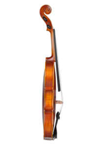 Violino con tavola in abete massello a grana dritta e fondo e lati in acero fiammato (VM110) - Product Image 4