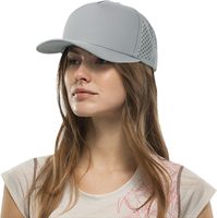 Gorra de Golf de 5 Paneles de Secado Rápido al por Mayor para Hombre y Mujer, Gorra de Malla Impermeable con Visera Plana