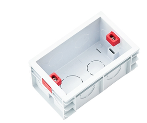 Baili 118 type 50H PVC mounting box Electrical enclosure white switch socket box junction box