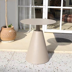 Modern Weather-resistant Teak <b>Outdoor</b> <b>Side</b> <b>Table</b> Set for Hotel Garden Poolside Villa hotel Patio Use - Product Image 2