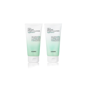 COSRX ซิก้า ครีมมี่ โฟม คลีนเซอร์ 2 ชิ้นในชุดเดียว โฟมล้างหน้า สำหรับทุกสภาพผิว - Product Image 2