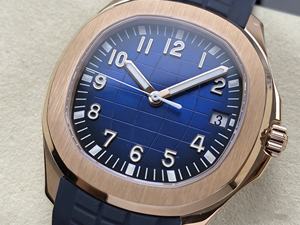 Montre mécanique de luxe étanche de qualité supérieure 40 mm DDF Factory Mouvement 330 5167 Poids 113g Or rose Bleu PP - Product Image 2