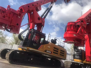 Good Working Condition 60M Depth Hydraulic Rotary Drill Rig With 1800MM Diameter SR185-C10 Cheap Price Drilling - Product Image 5
