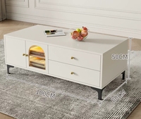 Meuble TV en bois, design français, moderne et simple, pour salon, nouvelle arrivée, petit appartement, table basse, meuble REMA