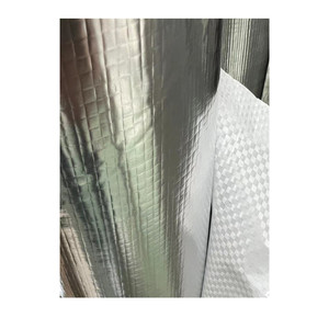 Vapor Barrier and Facing Aluminum Foil Backed Woven Fabric