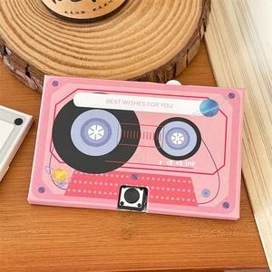 بطاقة معايدة صغيرة مبتكرة لتسجيل الصوت مخصص بأعياد الميلاد السعيد تسجيل صوتي بطاقة معايدة - Product Image 2