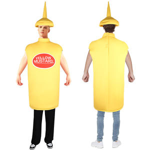 Niños adultos felpa terciopelo carnaval actuación escenario Cosplay traje <span class=keywords><strong>sol</strong></span> <span class=keywords><strong>Luna</strong></span> <span class=keywords><strong>estrella</strong></span> nube Poncho con frutas disfraz sombrero para verano - Product Image 6