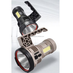 ไฟฉาย LED แบบพกพา ความสว่างสูง พร้อมไฟด้านข้างแบบ COB ชาร์จไฟได้ผ่านพอร์ต Type C กันน้ำ เหมาะสำหรับการตั้งแคมป์ - Product Image 2