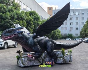 <span class=keywords><strong>Dragón</strong></span> Animatrónico Caminante con Control Remoto, Realista, para Parques <span class=keywords><strong>de</strong></span> Atracciones, Desfiles y Exposiciones - Product Image 4