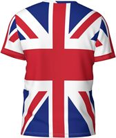 Fitspi été pays drapeau imprimé à manches courtes 3d t-shirts col rond t-shirt haut