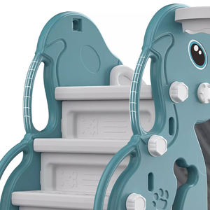 Glissière pliante en plastique d'intérieur de terrain de jeu de toboggan de <span class=keywords><strong>chiot</strong></span> de dessin animé de stockage pratique de vente chaude - Product Image 6