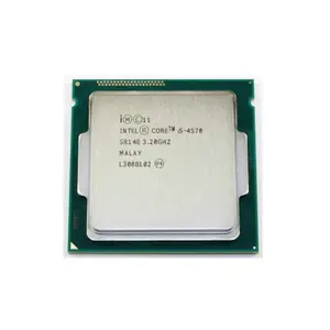 Processeur de bureau CPU i5-4570 original et d'occasion (Cache 6M, 3.20 GHz) SR14E LGA1150