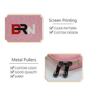 Bolso de Lujo Rosa para Portátil de Mujer, 14 Pulgadas, de Cuero, Carcasa Rígida, Impermeable, para Viajes y Negocios - Product Image 4