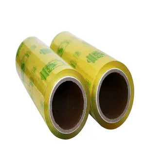 China Manufacturer Best Fresh High Quality Stretch Wrap Film Transparent PVC Cling Film Durable Plastic Food Film Roll For Hotel
