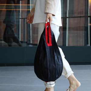 Bolsa de Compras Plegable Ecológica Personalizada de Fábrica 2025, Bolsa de Tela Ecológica con Pliegues Tipo Órgano, Bolsa de Almacenamiento Plegable de Segunda Pliegura - Product Image 6