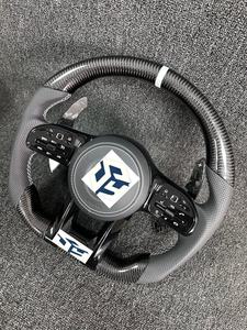 Volante AMG in Carbonio Personalizzato di Alta Qualità per <span class=keywords><strong>Mercedes</strong></span> <span class=keywords><strong>Serie</strong></span> A, <span class=keywords><strong>B</strong></span>, C, E, S, G, V, CLS, GLC, GLE, GLS, GLA, GLK, SLC - Product Image 2