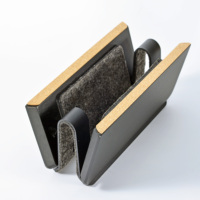 Support pour tablette PC Samdi, durable, portable, ergonomique, pliable, support vertical, support pour ordinateur portable en bois, modèle SD-010Pa-B-02
