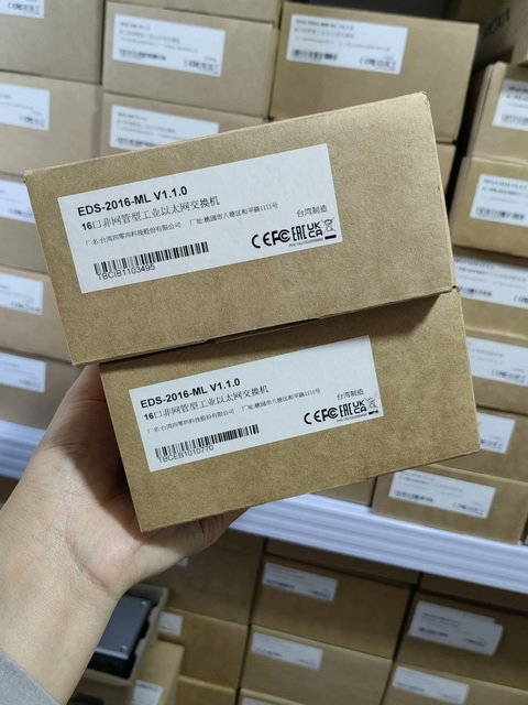Industrial Accessories New MOXA EDS-2016-ML V1.1.0 Industrial Ethernet