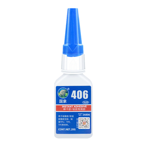 Adhesivo Instantáneo Acrílico FZR Guoelephant 401 406 496, 20g, Superpegamento de Curado Rápido y Alta Resistencia para Calzado y Cuero - Product Image 4