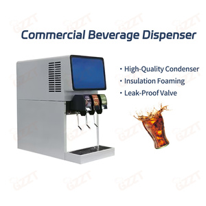 Máquina de Cola comercial de 4 grupos, máquina de bebidas de <span class=keywords><strong>Coca</strong></span> -cola de autoservicio, dispensador de bebidas carbonatadas para restaurante, Hotel, Buffet - Product Image 4