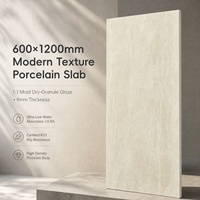 Carreaux de sol en porcelaine satinée gris grec 600x1200mm, directement de l'usine, pour mur de fond TV et entrée