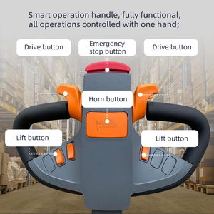 Полуэлектрический погрузчик с поддоном, 1,5 тонны, 1,6 м - Product Image 3