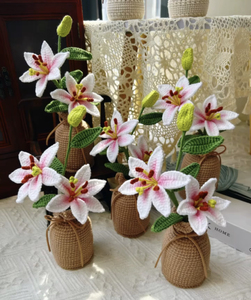 Décor <span class=keywords><strong>de</strong></span> tableau <span class=keywords><strong>de</strong></span> bord <span class=keywords><strong>de</strong></span> voiture fait à la main <span class=keywords><strong>bricolage</strong></span> tricoté plante en <span class=keywords><strong>pot</strong></span> Crochet <span class=keywords><strong>Pot</strong></span> <span class=keywords><strong>de</strong></span> <span class=keywords><strong>fleur</strong></span> pour bureau bureau cadeau <span class=keywords><strong>de</strong></span> fête des enseignants - Product Image 2