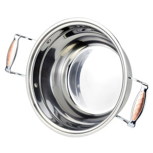 工厂价格非洲市场畅销不锈钢炊具炊具套装库存锅 - Product Image 5