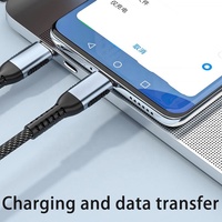 Câbles USB Charge rapide Type C à C Câble de données Chargeur 100W Câble tressé filaire pour téléphone portable