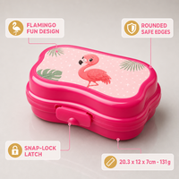 Boîte à lunch pour enfants en plastique 3D, style mignon, avec couvercle en plastique, stockage alimentaire écologique pour l'école et le camping
