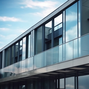 Tự làm cài đặt nhôm U kênh ban công lan can bên ngoài kính kẹp lan can Tường Ngoài Trời Nhà Hồ bơi không gian trong nhà nhà - Product Image 6