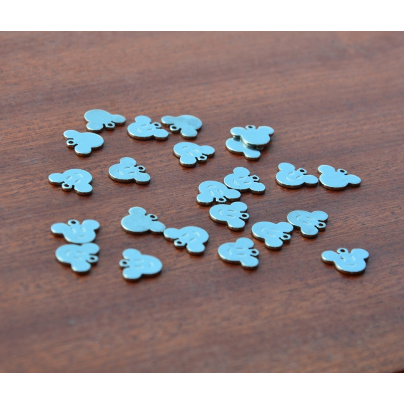 Stainless Steel Thick Material <strong>Mickey</strong> Small Pendant Bracelet <strong>Accessory</strong>