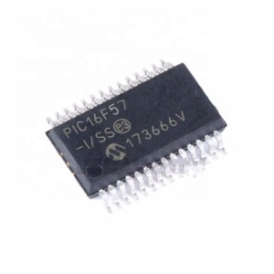 ไอซี MCU 8บิต 3KB แฟลช 28SSOP ของแท้ใหม่ในสต็อก วงจรรวม ไอซีชิป PIC16F57-I/SS - Product Image 1