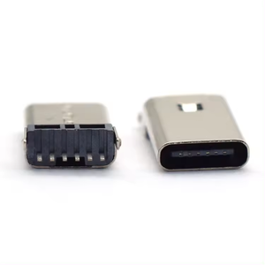 Adaptateur de connecteur USB 3.1 Type C mâle/femelle pour câble à souder, <span class=keywords><strong>prise</strong></span> de carte de circuit imprimé 24/14 broches - Product Image 2