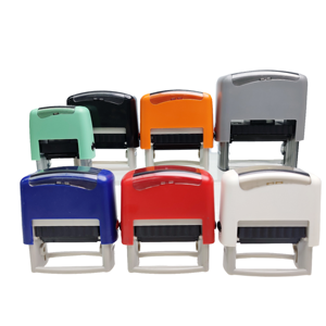 Sello <span class=keywords><strong>de</strong></span> Plástico Personalizable <span class=keywords><strong>de</strong></span> Alta Calidad, Grabado por Láser, Rectangular, con Mango, para Uso en Oficina - Product Image 1