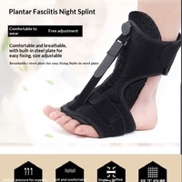 Correcteur orthopédique nocturne pour pied tombant, étirement de l'orteil envers l'intérieur et vers l'extérieur, rééducation plantaire et fixation